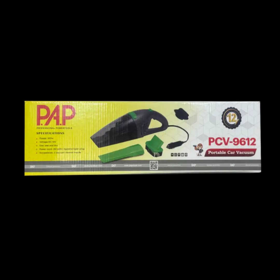 جارو شارژی فندکی تک موتوره PAP مدل PCV-9612 — تصویر ۳