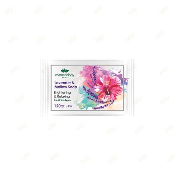صابون لوندر و ختمی (روشن کننده پوست کدر و لک دار) کاسمکولوژی 120g