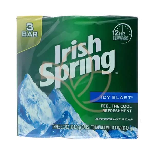 صابون آیریش اسپرینگ مدل Icy Blast بسته 3 عددی — تصویر ۲