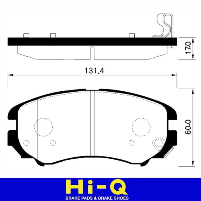 لنت ترمز جلو هیوندا آوانته های کیو Hi-Q — تصویر ۴