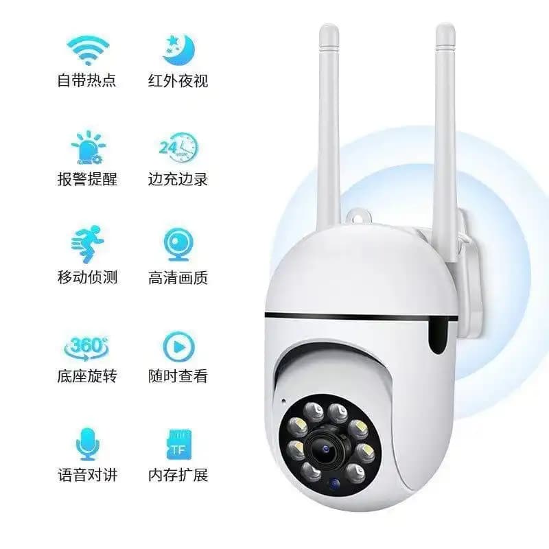 دوربین امنیتی وایفای گردان با کیفیت 1080p و دید در شب TC20 TC50 T100