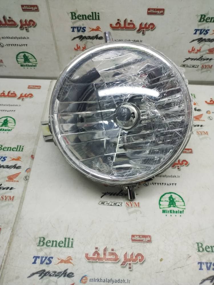 بلوری چراغ جلو کامل موتور دینو کاوان 125
