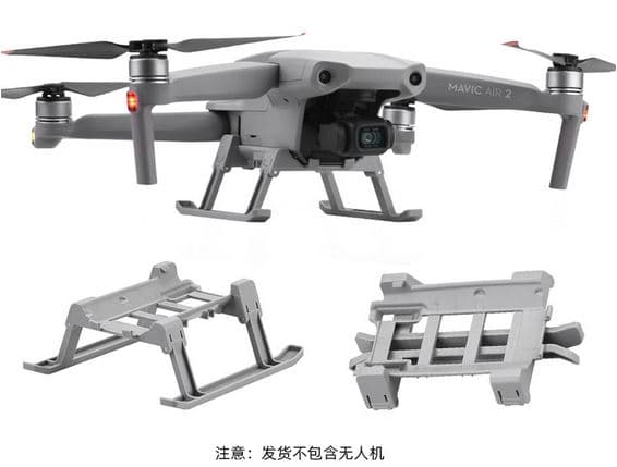 پایه فرود تاشو BRDRC مخصوص کوادکوپتر DJI Air 2 / Air 2S — تصویر ۲
