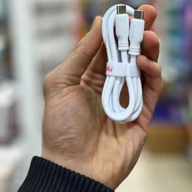 کابل دوسر تایپ سی برند pector مدل ldo-x50 فست یک متری — تصویر ۳