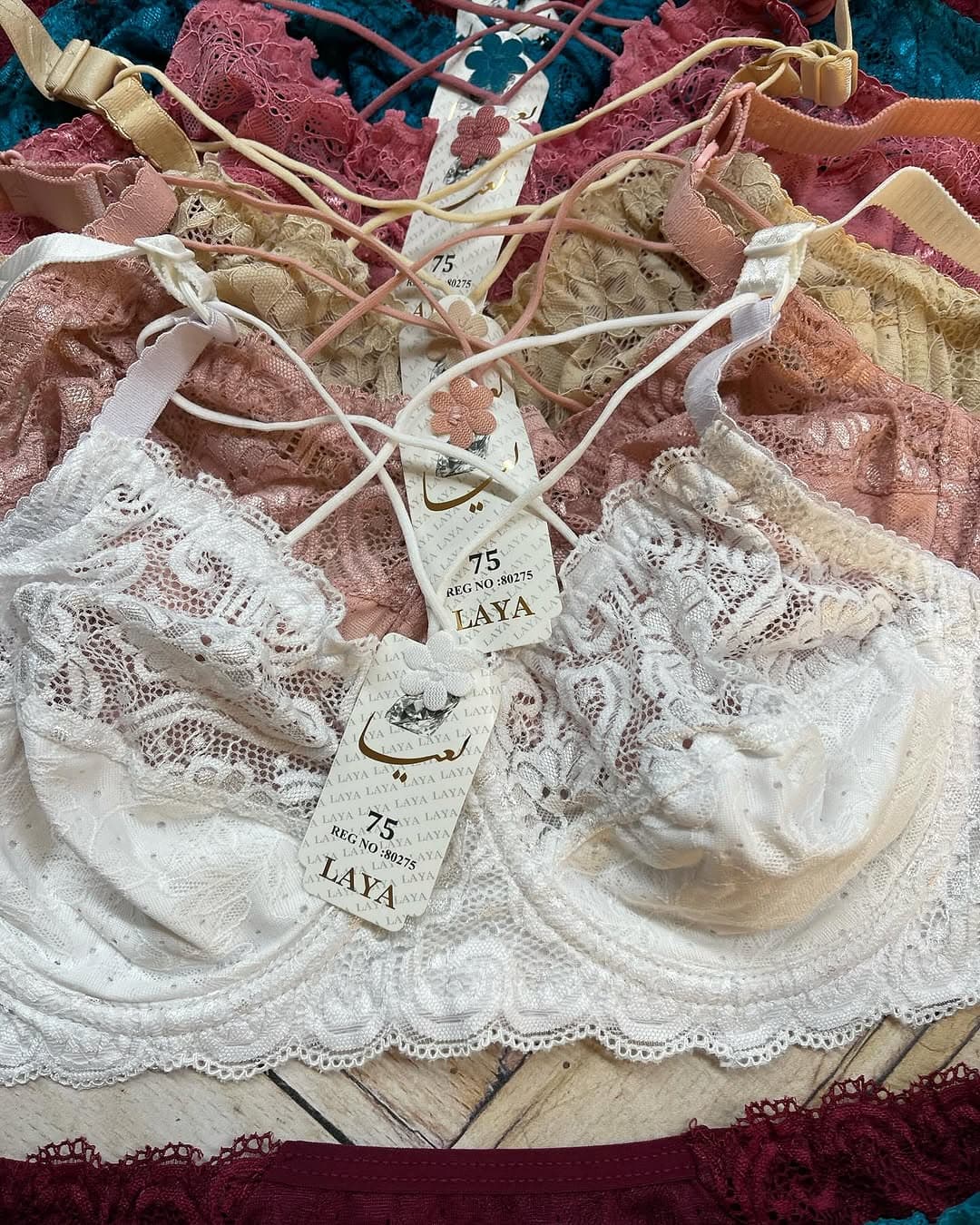 ست فنردار گیپوری جلو ضربدری کد ۰۶۶ برند لعیا(بسته ۱۲تایی) — تصویر ۵
