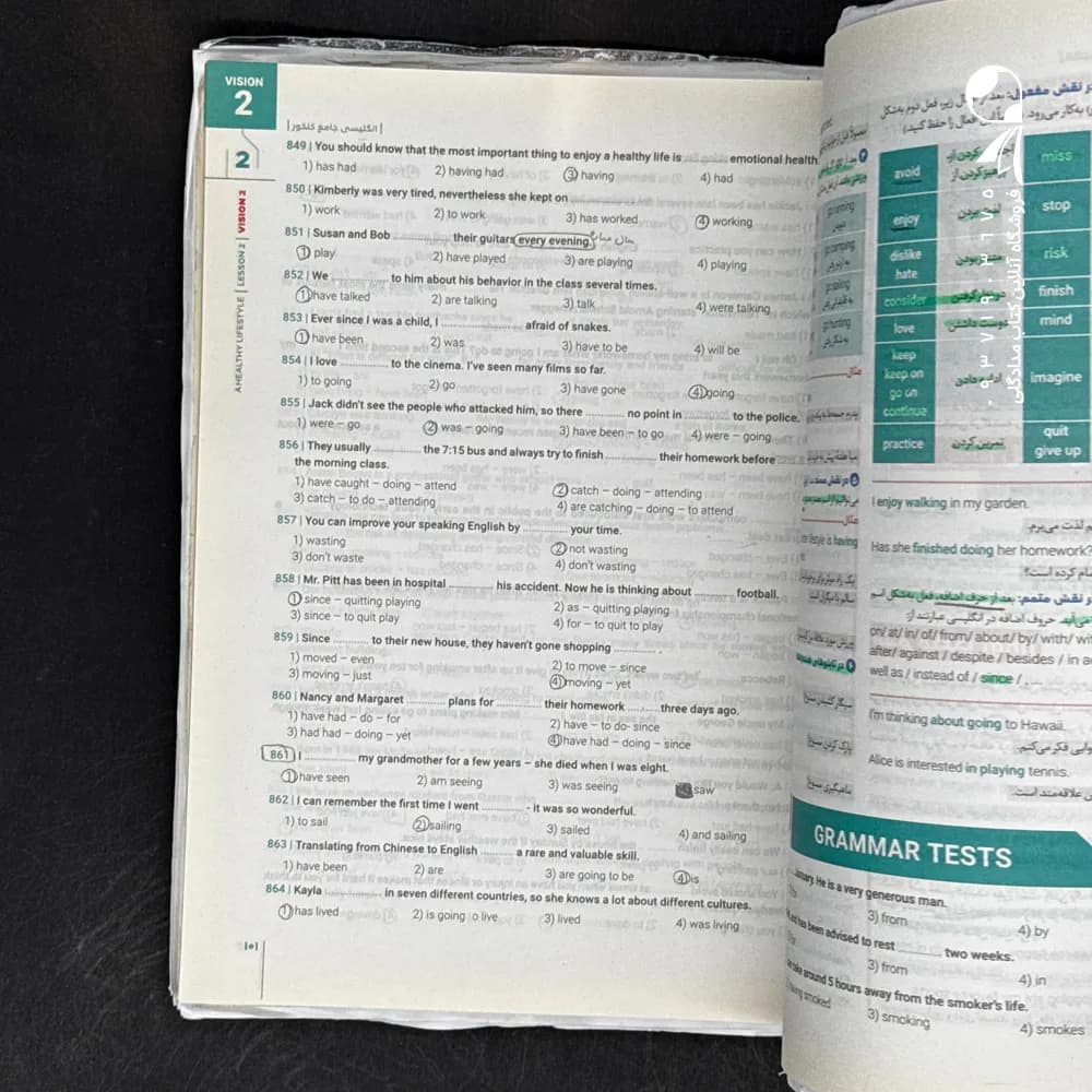 کتاب زبان انگلیسی جامع کنکور میکرو گاج (دست دوم) — تصویر ۲