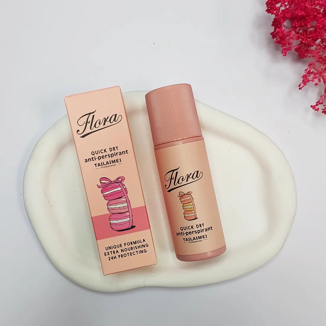 مام تایلامی طرح ماکارون مدل Flora حجم 75 میلی لیتر