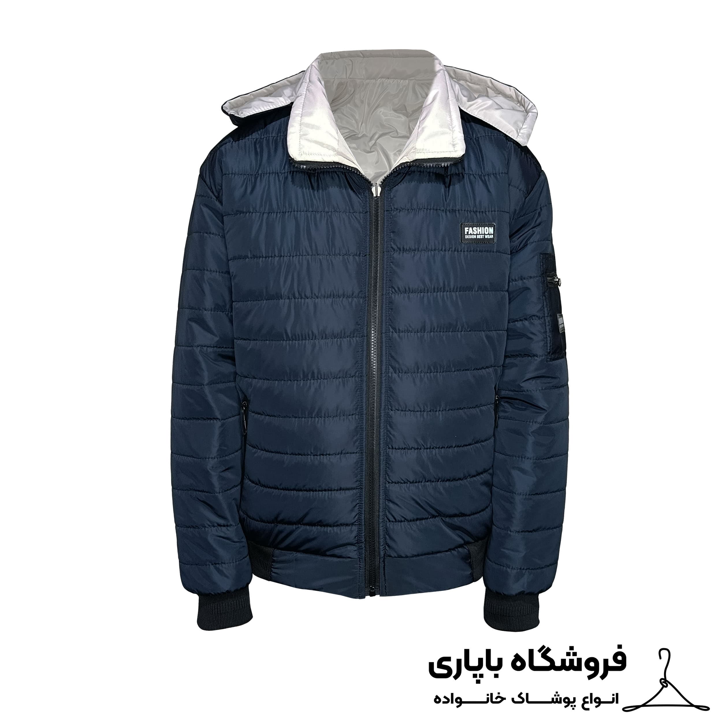 کاپشن مردانه فشن مدل دو رو کد kp-10332 — تصویر ۳