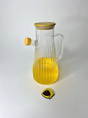 روغن ریز پیرکس مخروطی شیاردار حجم 1000 میلی لیتر