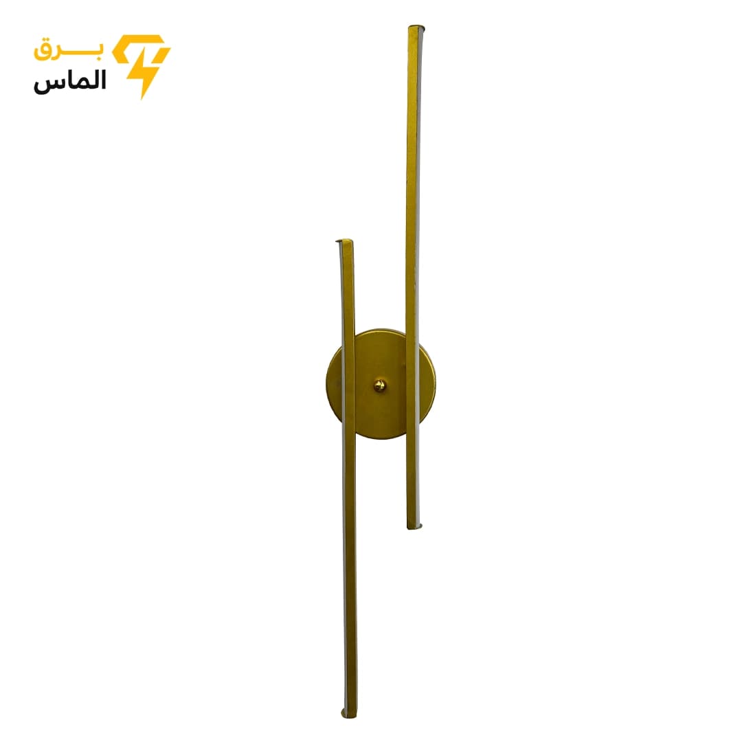 چراغ دیواری وستا مدل SMD نور نچرال بدنه طلایی/آلومینیوم دایکاست/ رنگ طلایی وارداتی / ضمانت بازگشت وجه — تصویر ۳