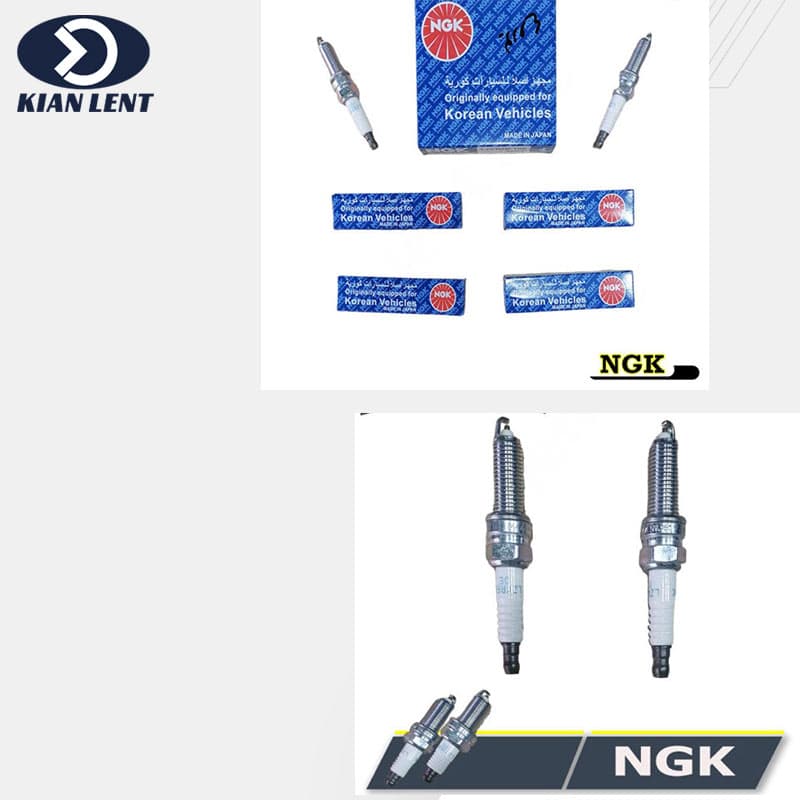 شمع یورو 4 سوزنی پلاتینیوم هیوندا ولستر ۲۰۱۱ تا ۲۰۱۷ برند NGK(اورجینال94017)بسته 4 عددی هرعدد