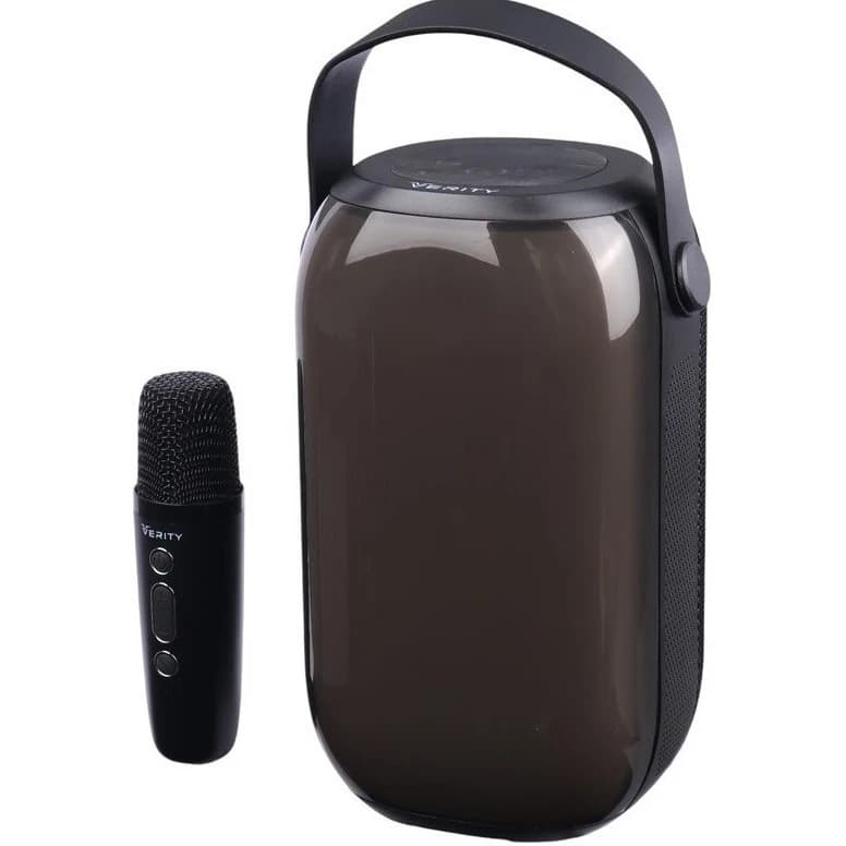 اسپیکر بی سیم قابل حمل وریتی مدل V-PS7025BTM همراه با میکروفون — تصویر ۴
