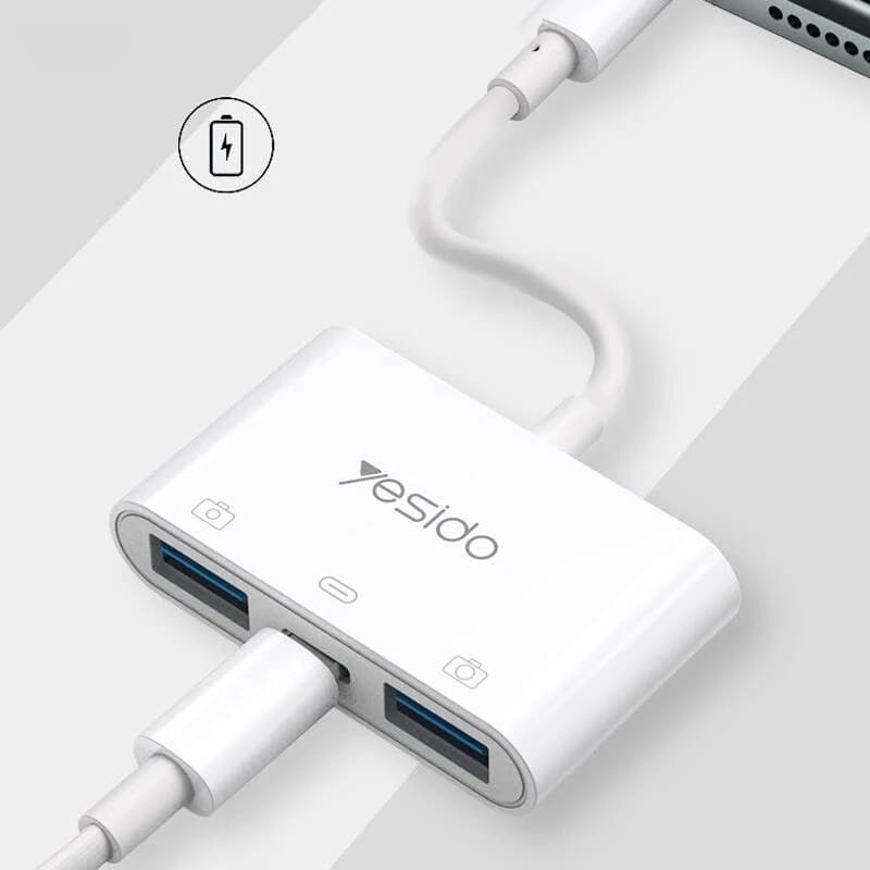 مبدل USB-C به USB-C / USB یسیدو مدل GS17 — تصویر ۵