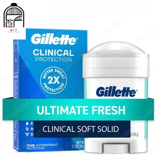 مام کلینیکال ژیلت مدل Ultimate Fresh با ۷۲ ساعت ماندگاری
