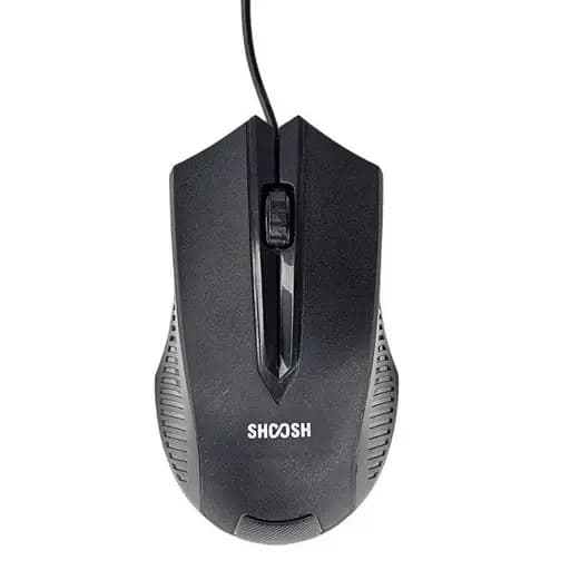 ماوس سیمی SHOOSH مدل M24 | گیمینگ و اداری با نور RGB