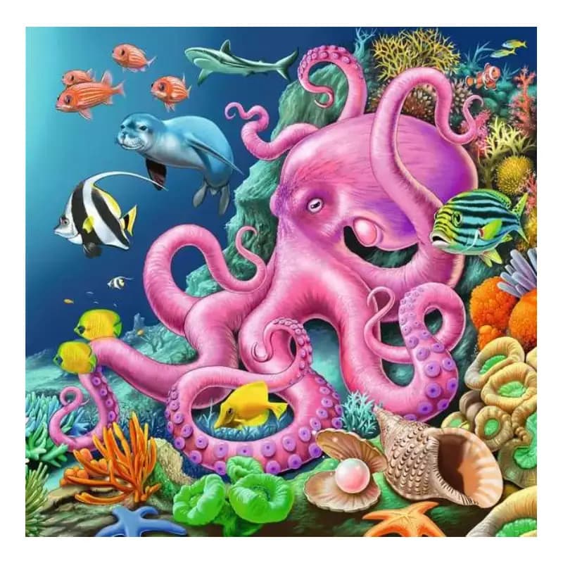 پازل 147 قطعه رونزبرگر طرح Underwater 3×49 Pc Puzzle کد 0859 — تصویر ۵