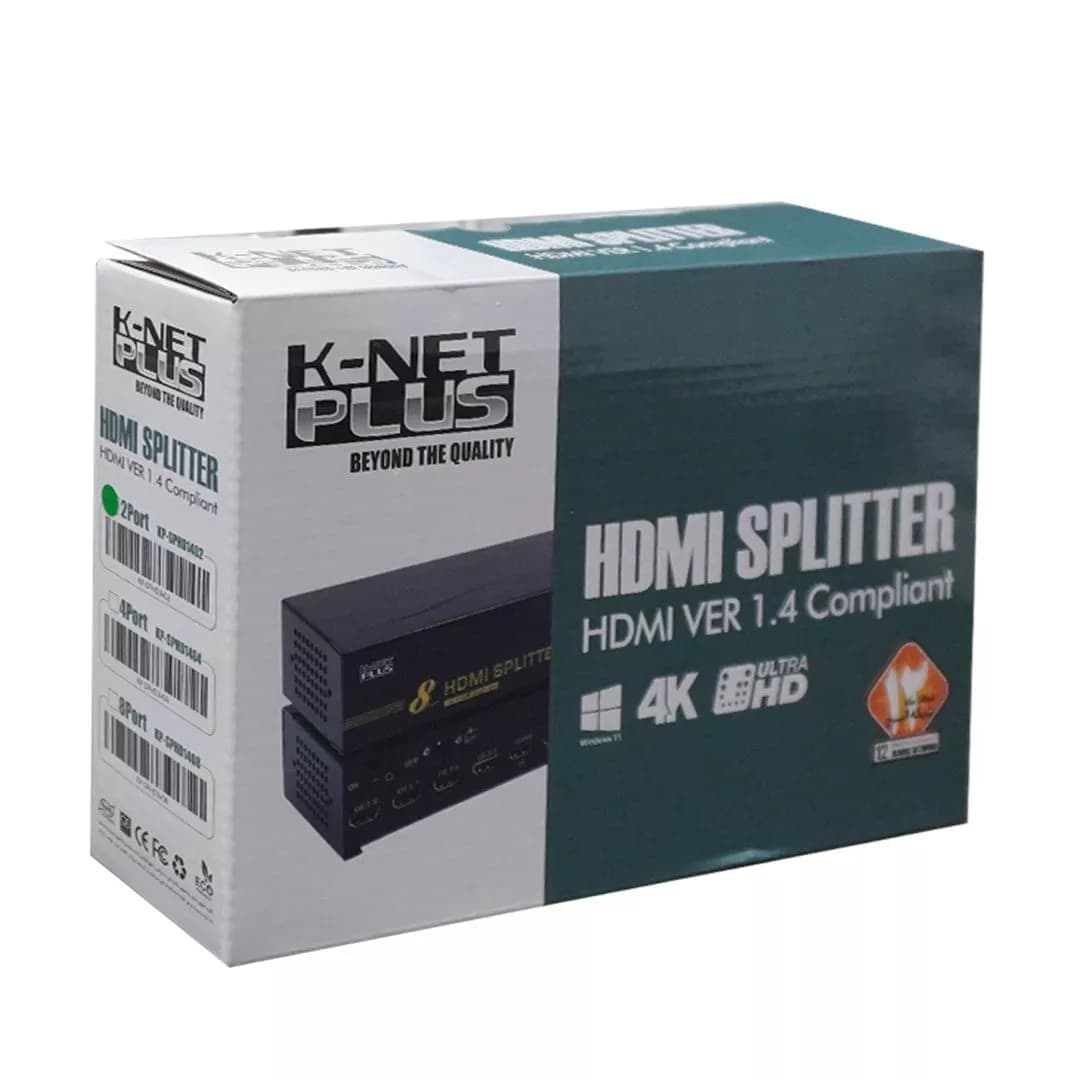 اسپلیتر 2 پورت HDMI کی نت پلاس KP-S642 — تصویر ۵