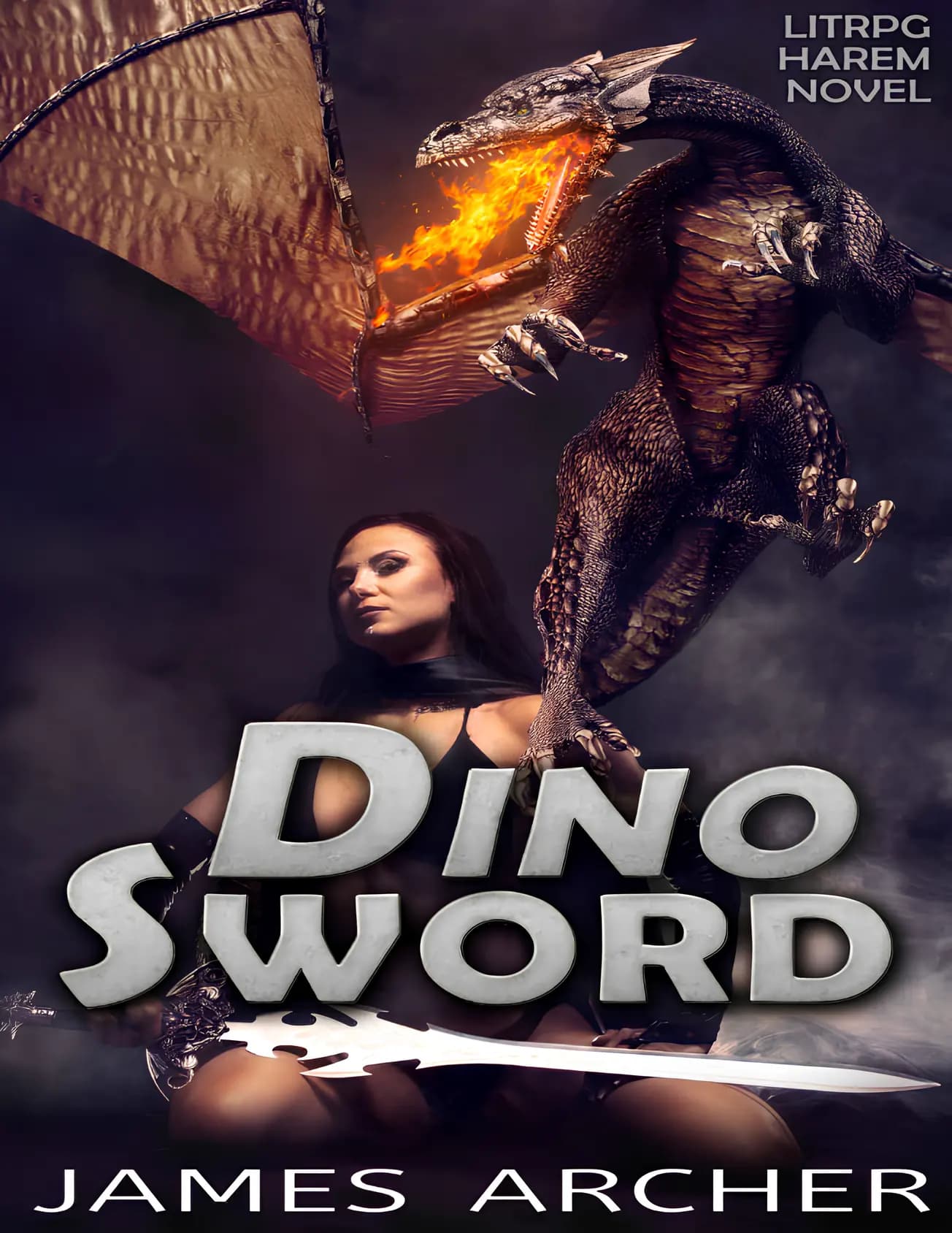کتاب شمشیر دایناسوری (Dino Sword) نسخه انگلیسی PDF | جیمز آرچر