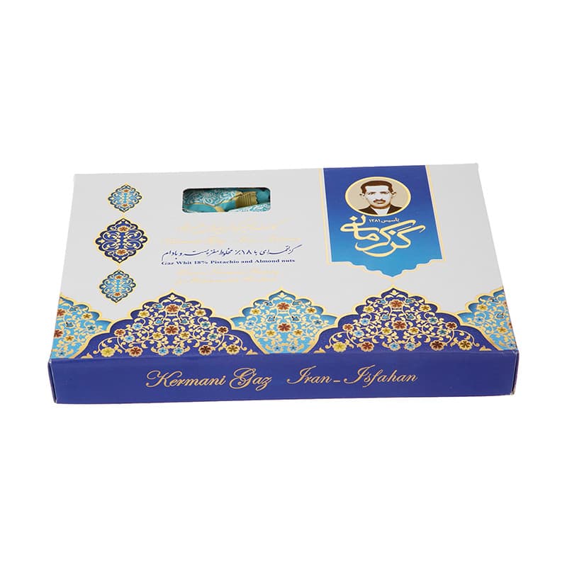 گز کرمانی لقمه ۱۸ درصد مخلوط ۴۵۰ گرمی
