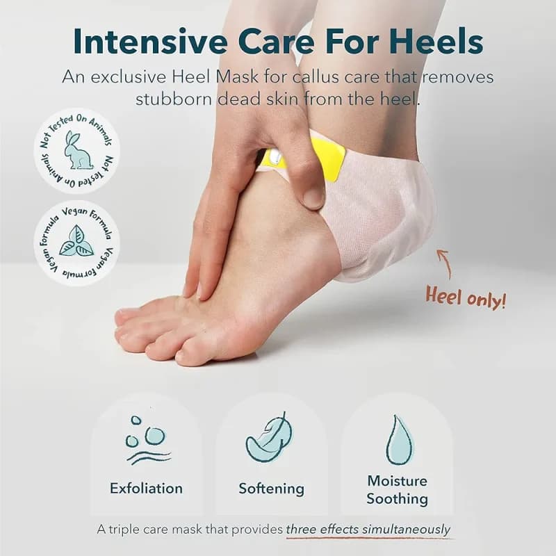 ماسک پاشنه پا پیوردرم PUREDERM Exfoliating Heel Mask — تصویر ۷