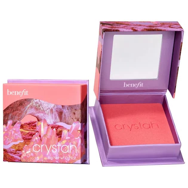 WANDERful World Silky-Soft Powder Blush رژگونه پودری WANDERful World بنفیت — تصویر ۲