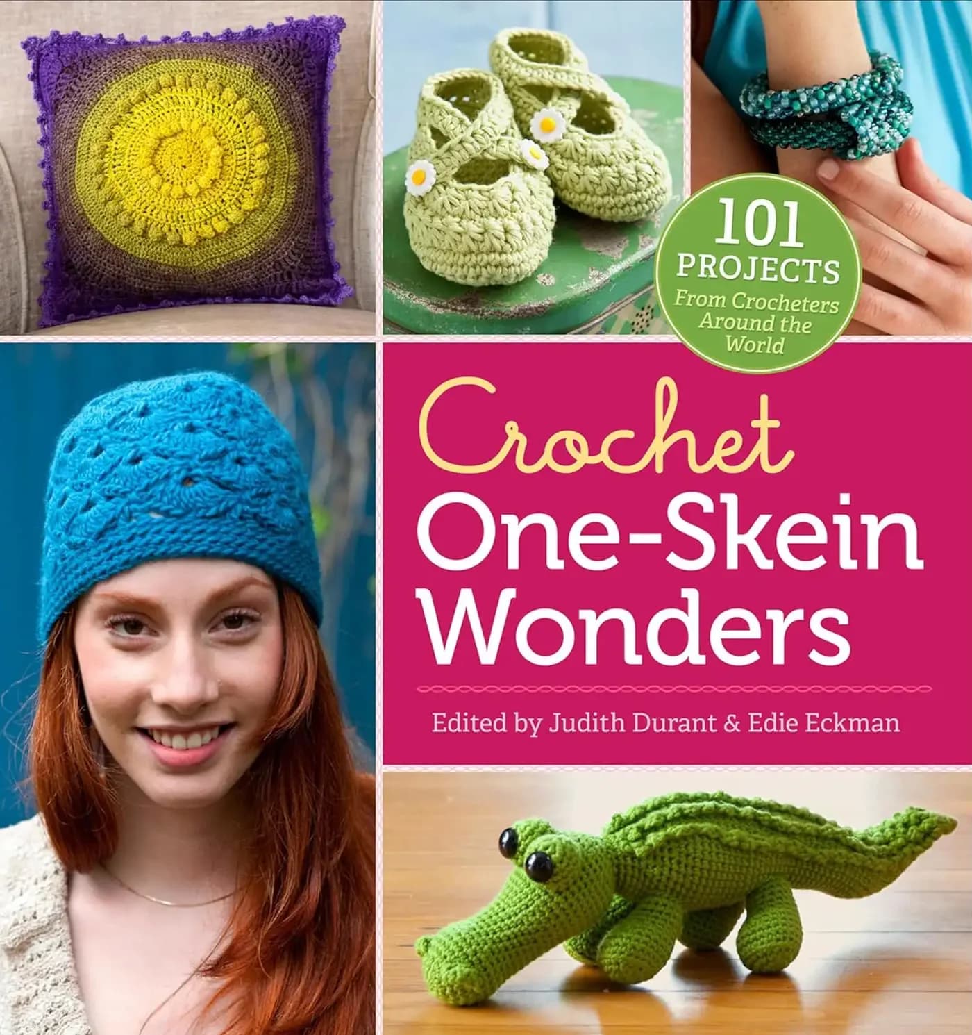 کتاب شگفتیهای قلاببافی با یک کلاف نخ (Crochet One-Skein Wonders) نسخه انگلیسی PDF | جودیت دوران و ادی اکمن