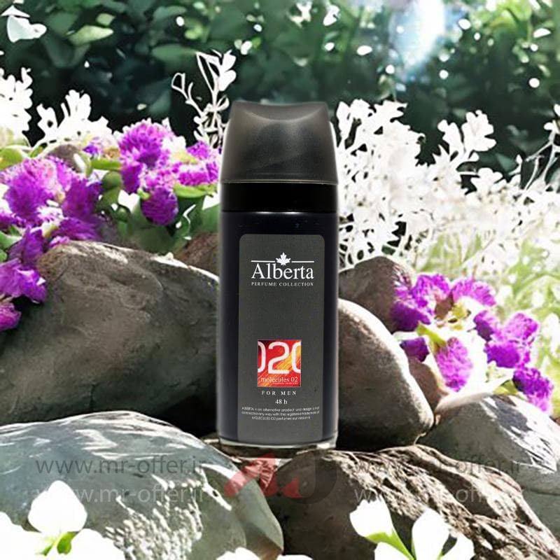 اسپری مردانه آلبرتا مدل Molecules 02 حجم 150 میلی لیتر — تصویر ۲