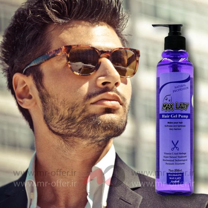 ژل مو پمپی مکس لیدی مدل Fashion حجم 350 میلی لیتر — تصویر ۳