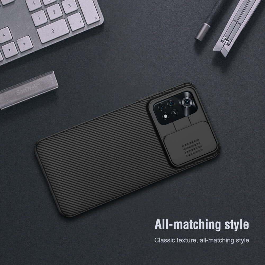 کاور نیلکین مدل CamShield برای شیائومی Poco M4 Pro 4G — تصویر ۶