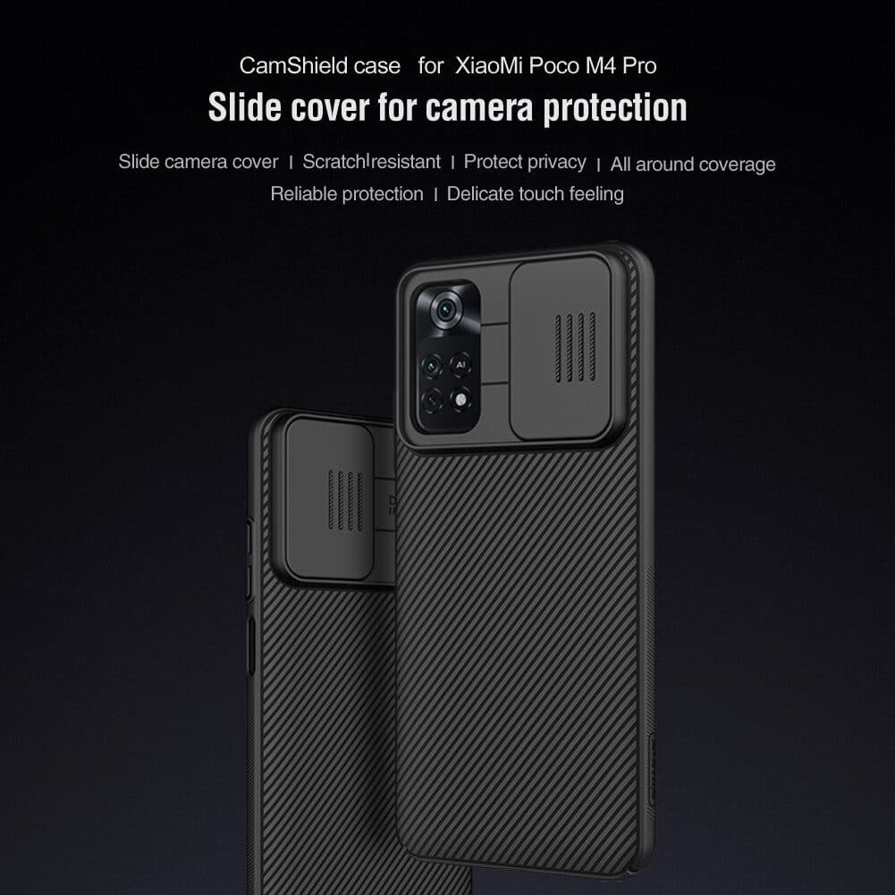 کاور نیلکین مدل CamShield برای شیائومی Poco M4 Pro 4G — تصویر ۳