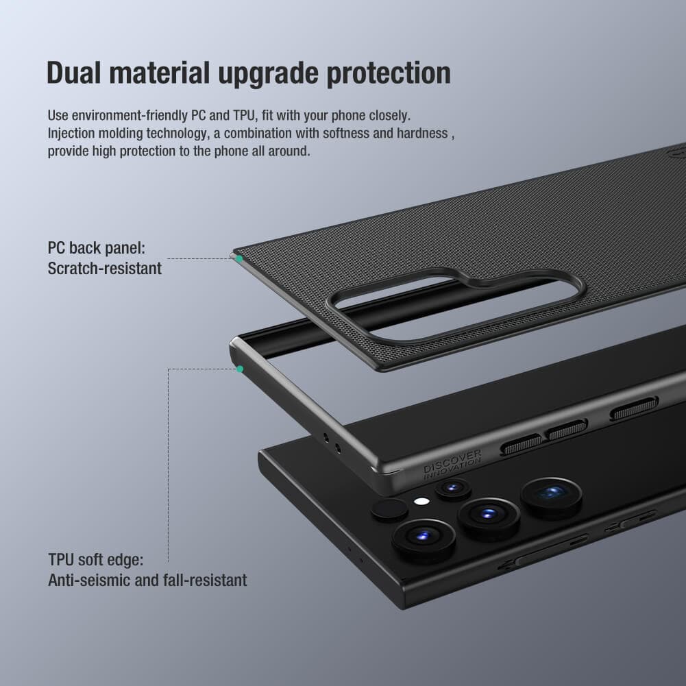 قاب نیلکین مدل frosted pro گوشی سامسونگ S24 ultra — تصویر ۵