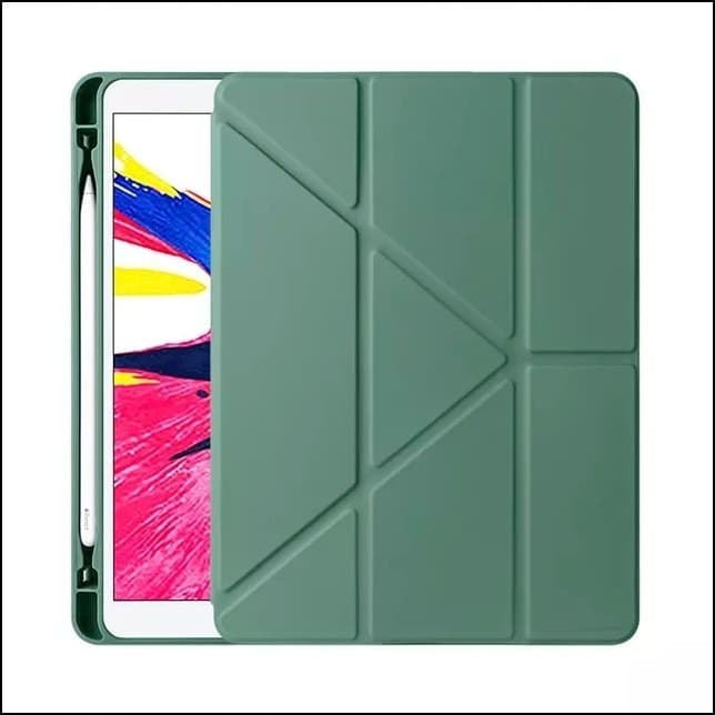 کیف اسمارت سیلیکون Tab S9 plus / Tab S9 FE plus — تصویر ۶