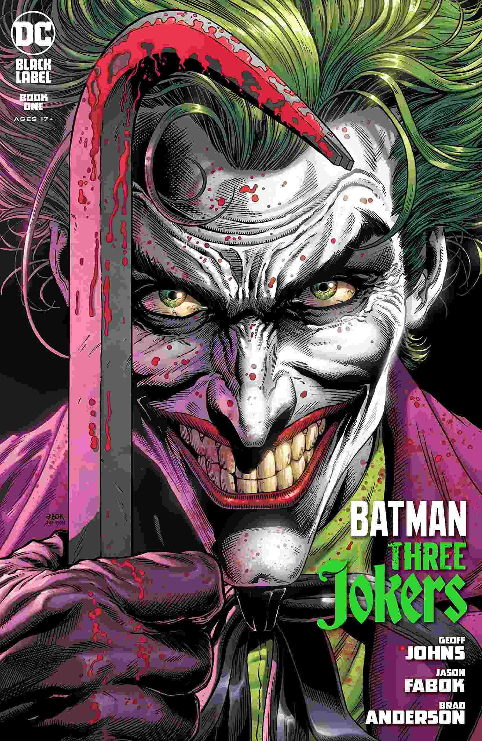 کتاب بتمن: سه جوکر (Batman: Three Jokers) نسخه انگلیسی PDF | جف جانز