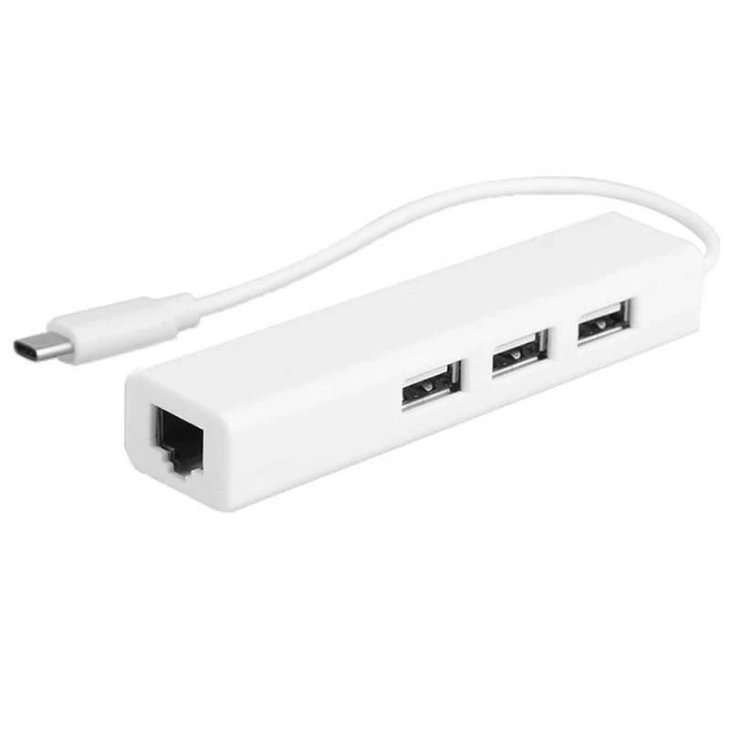 تبدیل Type-C به USB+LAN آیفورتک مدل Ifortech IF-PACK کد B77 — تصویر ۴