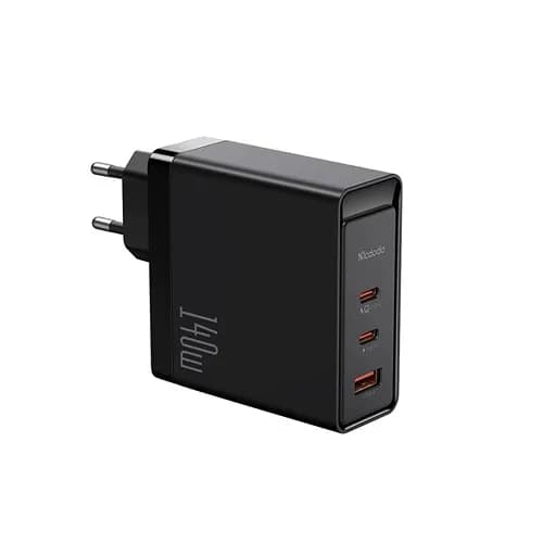 شارژر دیواری مک دودو 140 وات مدل MCDODO CH-2913 به همراه کابل تایپ سی — تصویر ۵