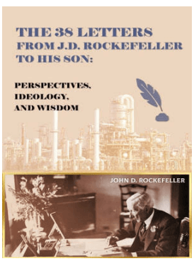 کتاب The 38 Letters of Rockefeller to His Son (۳۸ نامه راکفلر به پسرش) نسخه انگلیسی PDF | جان دی. راکفلر جونیور