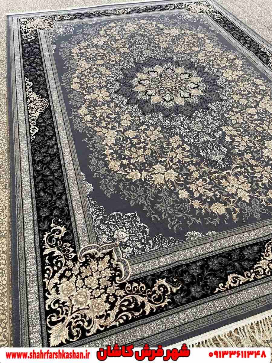 فرش طلاکوب جدید 700 شانه تندیس دودی — تصویر ۴