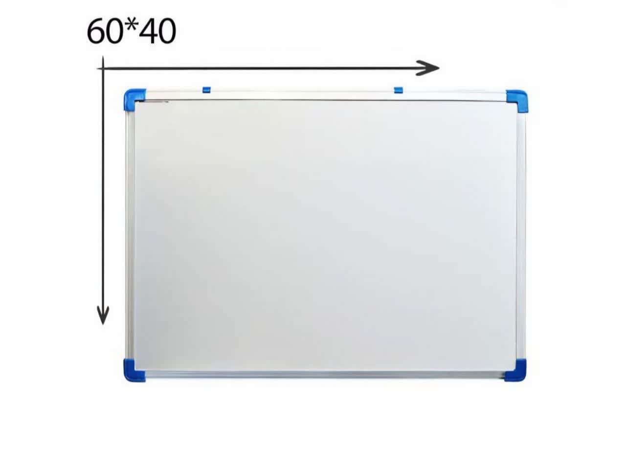 تخته وایت برد آلفا سایز 60*40 با فریم 1.5سانتی-کد6082 — تصویر ۲