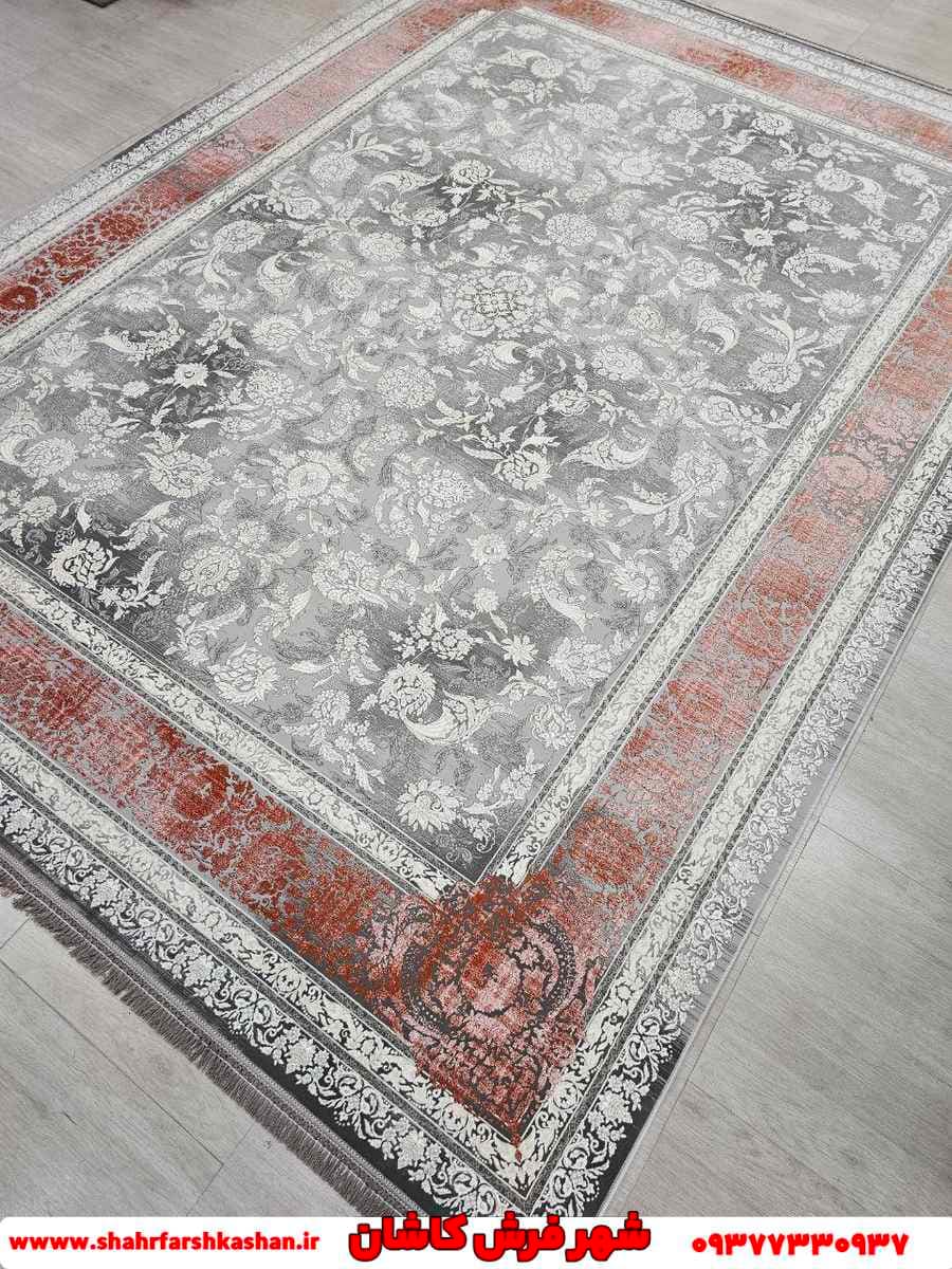 طرح مدیسا فرش وینتیج مسی 1200 شانه