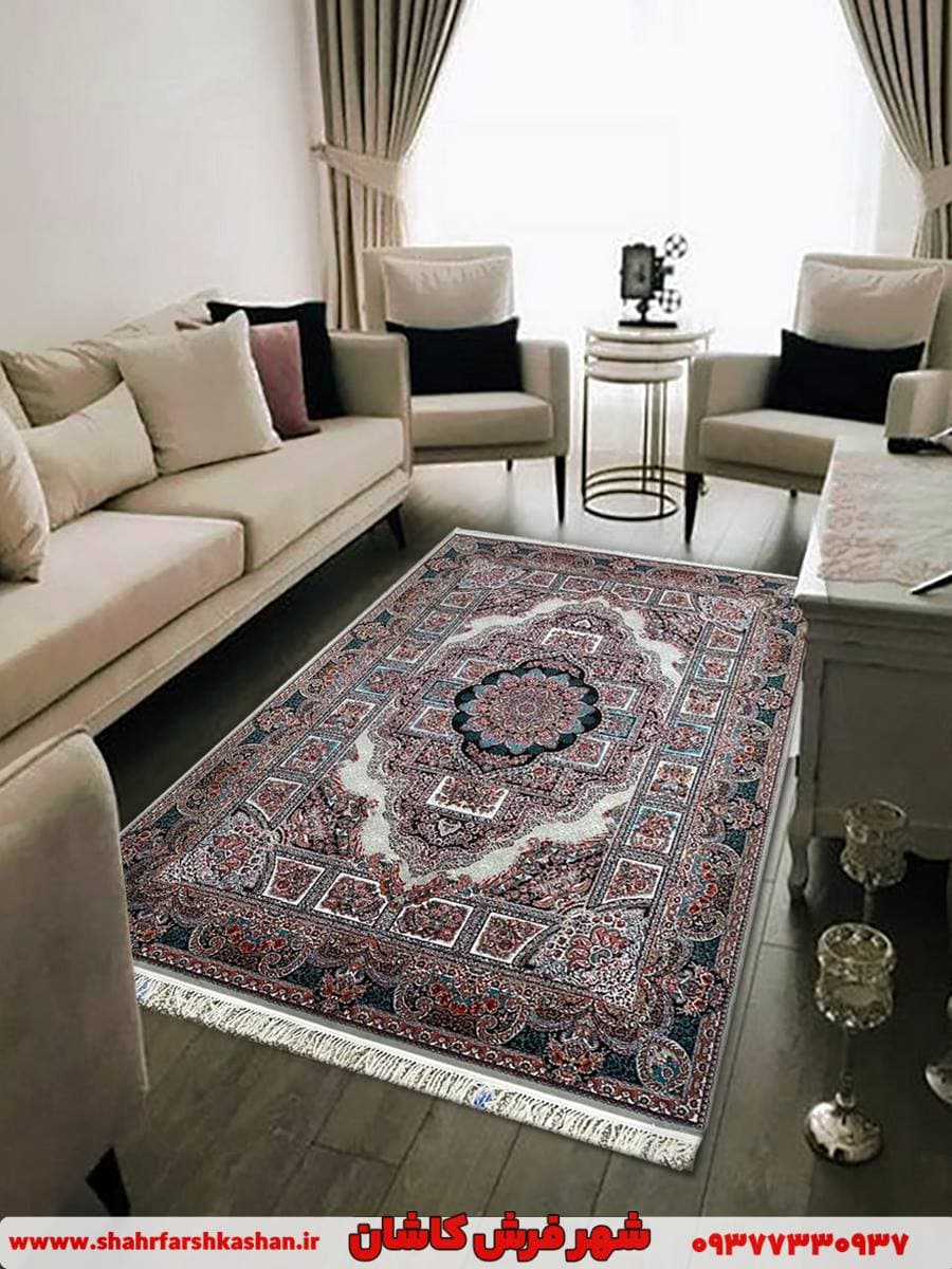 فرش طرح حوض نقره فیلی 700 شانه