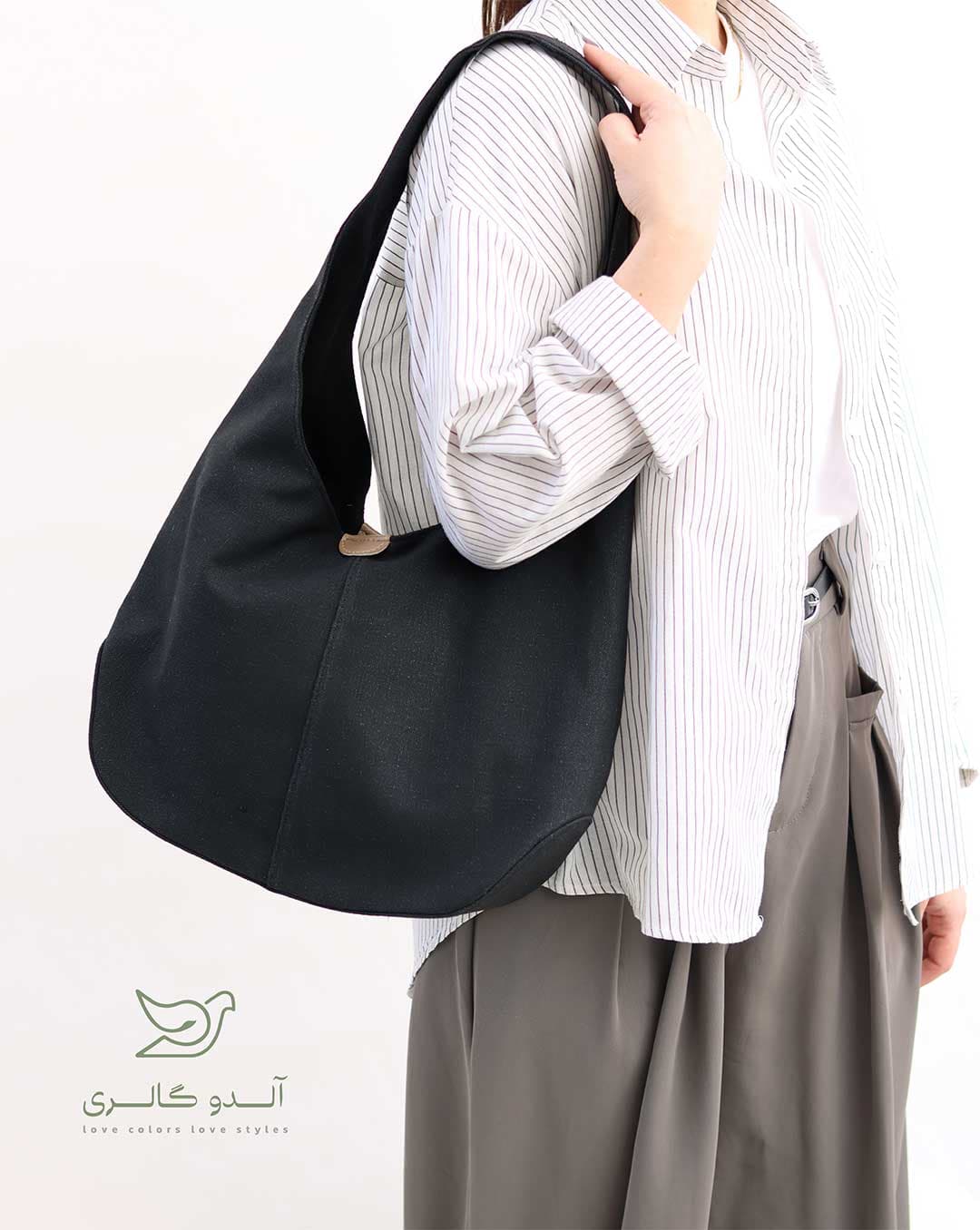 کیف دوشی ژیموند کتان — تصویر ۵
