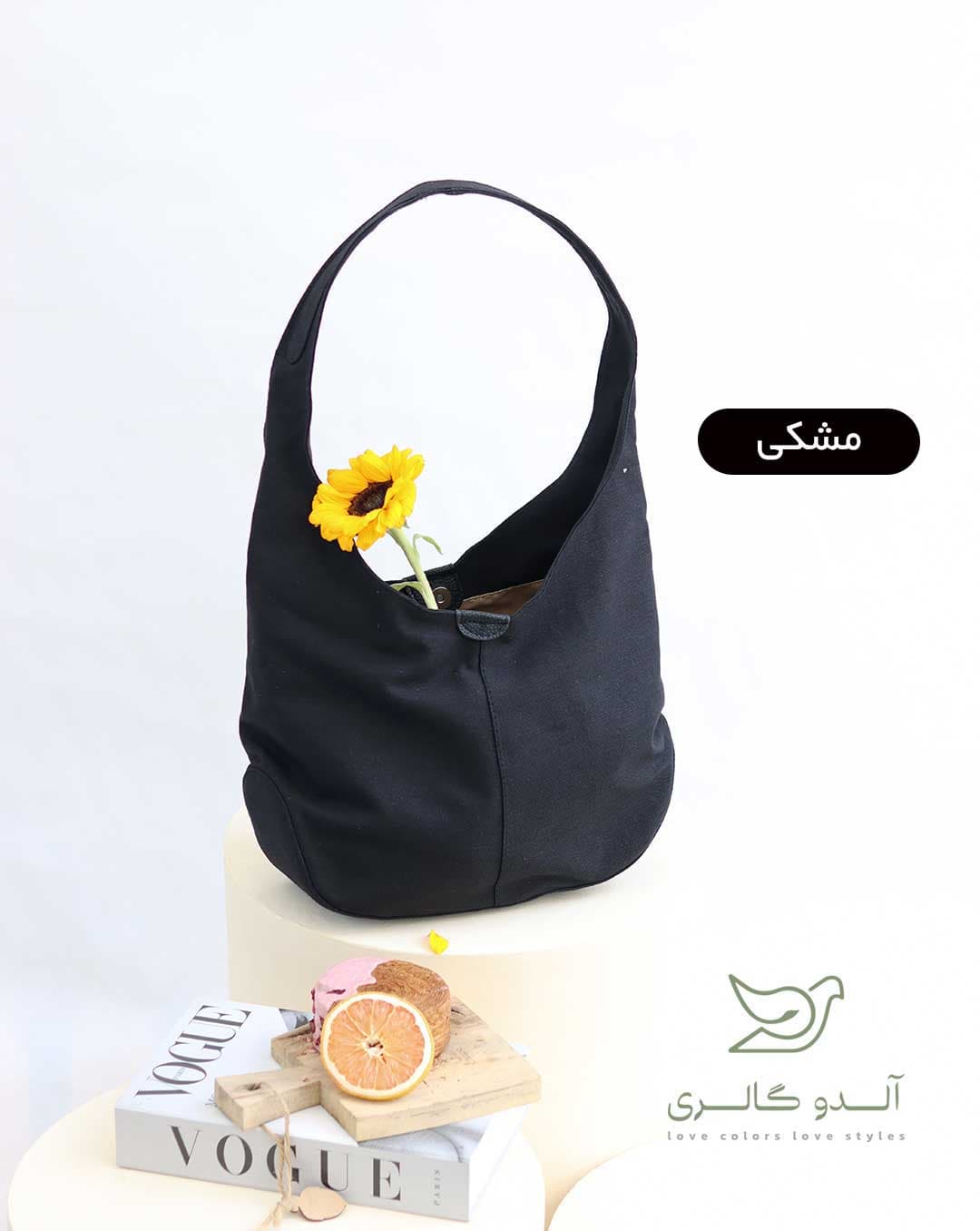 کیف دوشی ژیموند کتان — تصویر ۷