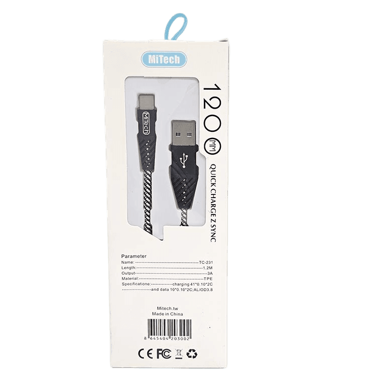 کابل تبدیل USB به USB-C Mitech مدل TC-231