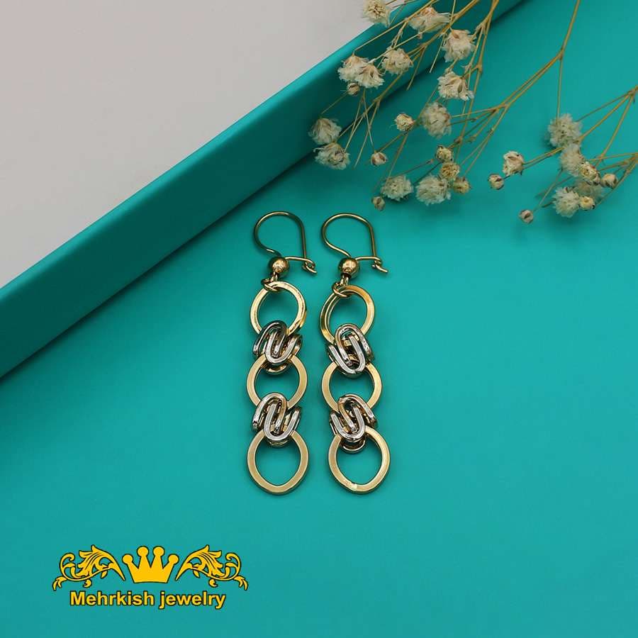 گوشواره آویز ملودی کد B-1053