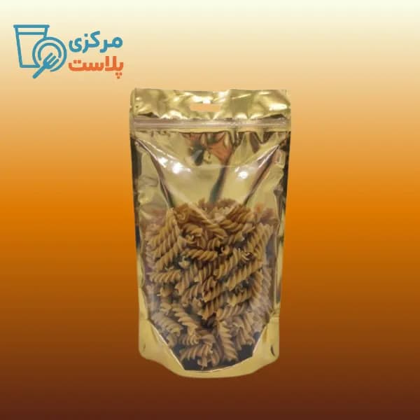 پاکت یک طرف طلایی