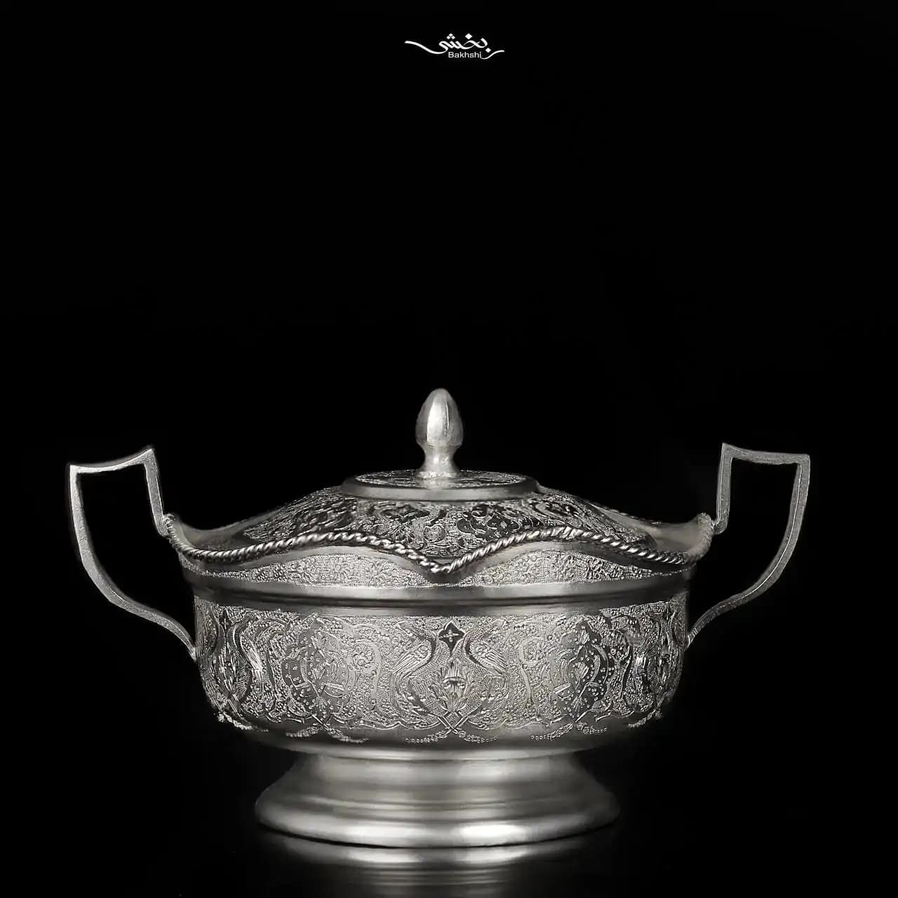 قندان نقره دربدار ترنج