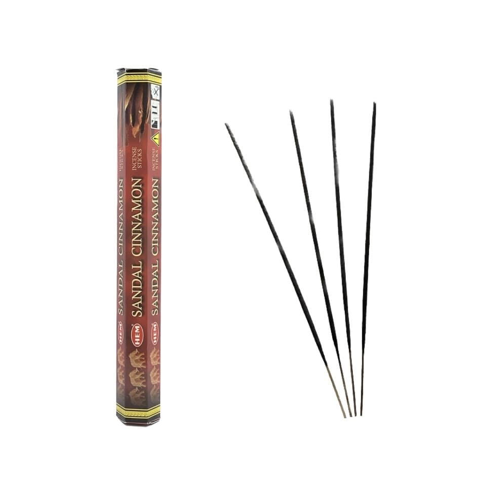عود خوشبو کننده 6ضلعی صندل سینامون (صندل دارچین) Sandal Cinnamon — تصویر ۲
