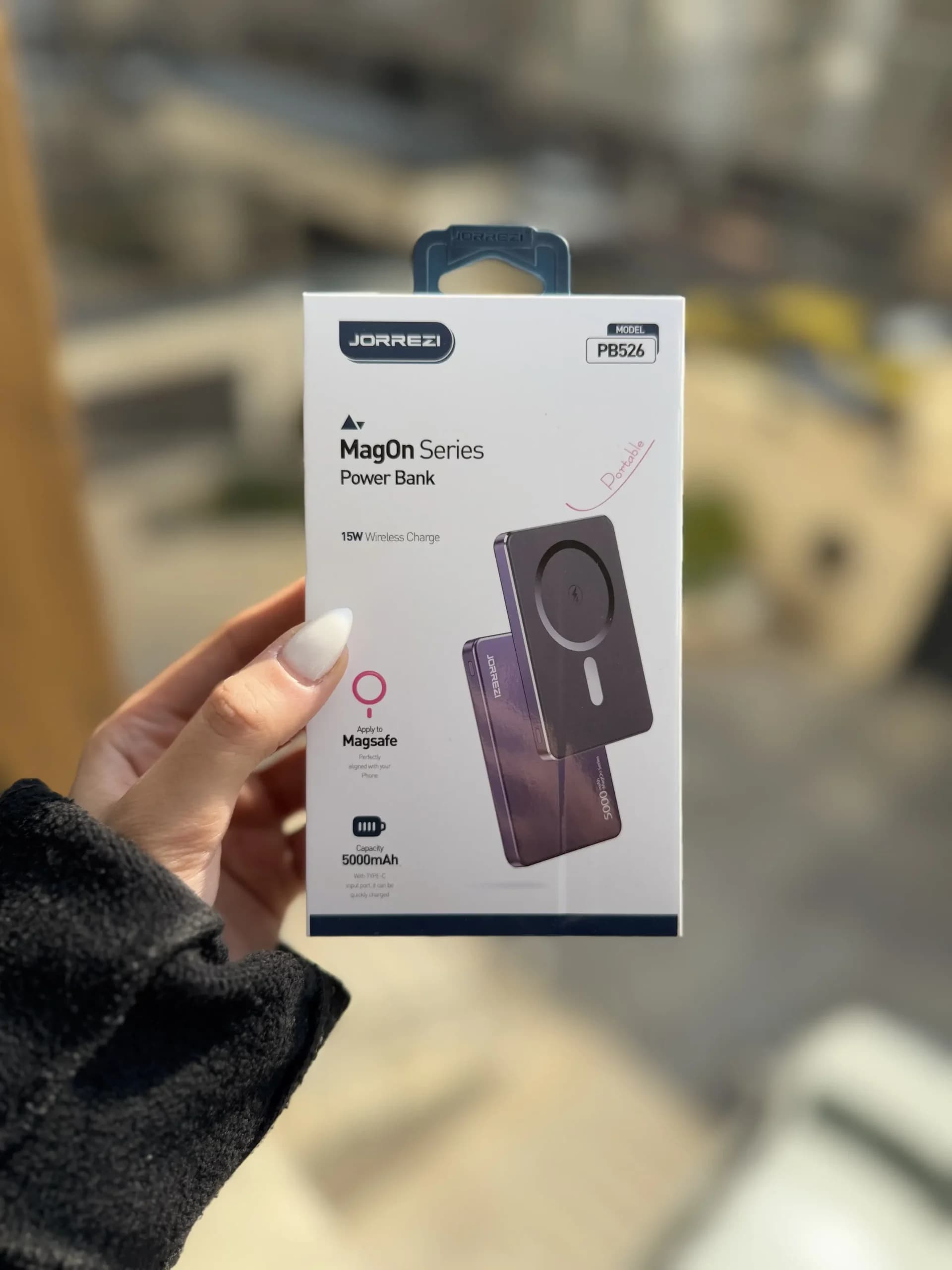 پاور بانک 5 هزار MagOn Series برند JORREZI (کدB9017) — تصویر ۶