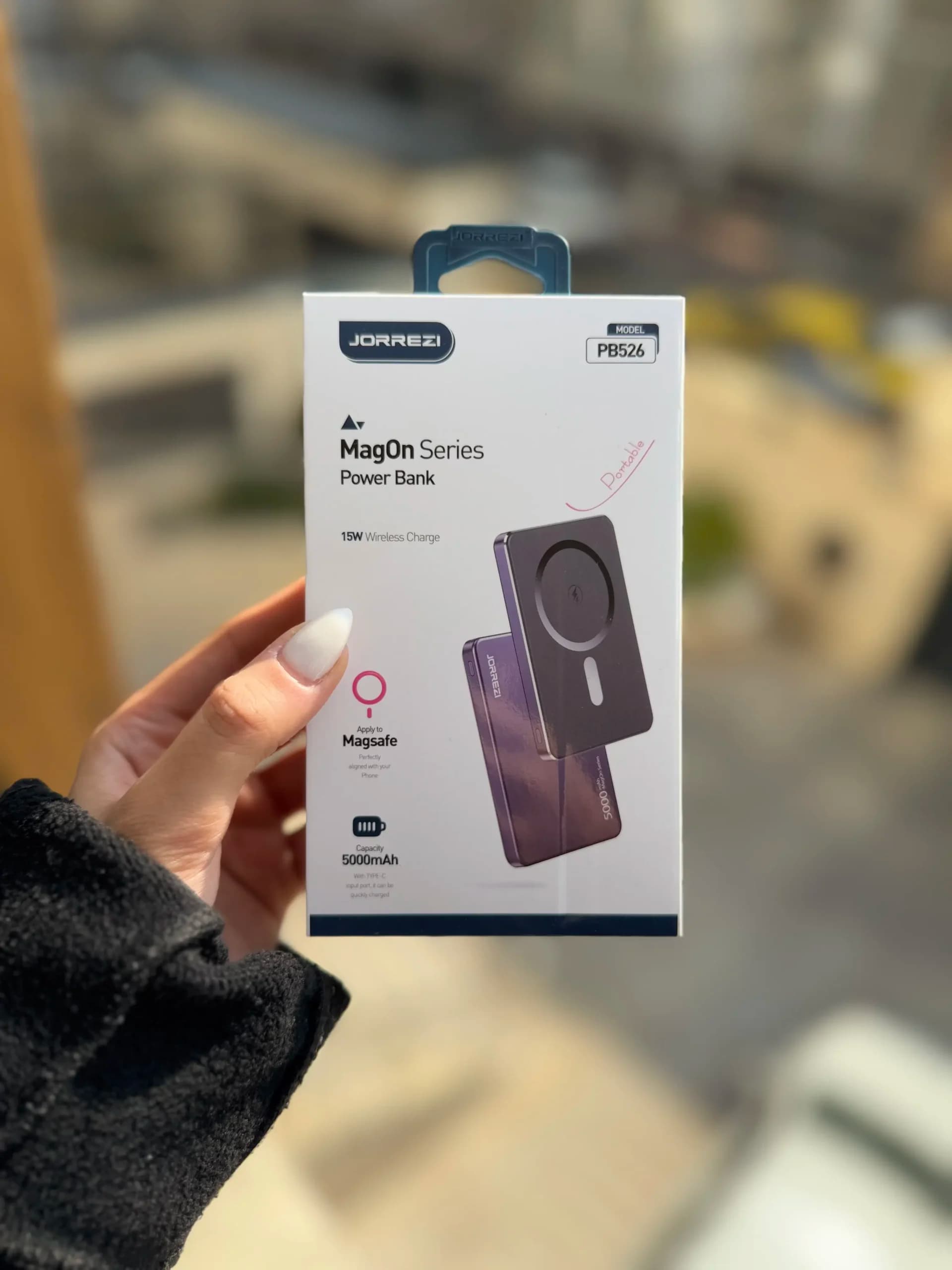 پاور بانک 5 هزار MagOn Series برند JORREZI (کدB9017) — تصویر ۵