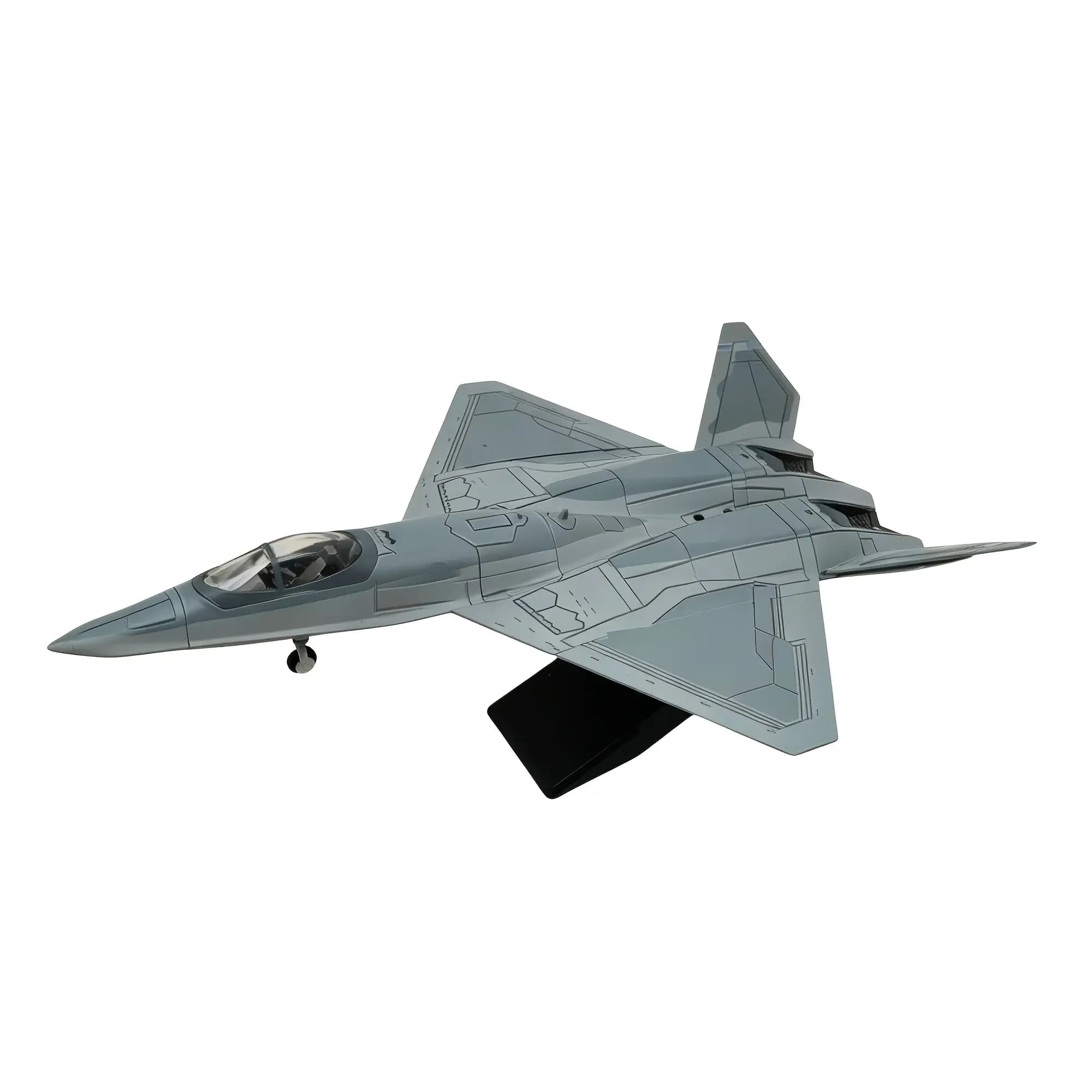 ماکت جت YF-23 با مقیاس 1:72 همراه پایه نمایش — تصویر ۴